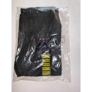 Cleo Cotton Women Legging Black Medium High Waist Activewear New